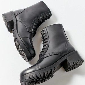 UO Billie Tall Lace-Up Boot